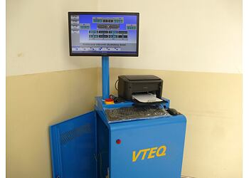 VTEQ BRAK3000 - válcová zkušebna brzd (ovládací panel)