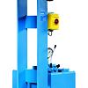 Hydraulický lis OMCN 204/WM (ovládací páka 3 polohy, hlavní vypínač, manometr)